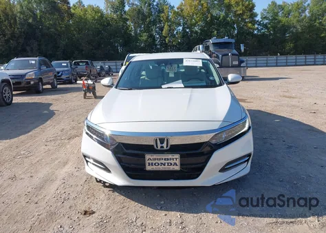 2018 Honda Accord Hybrid z USA, uszkodzony, nr VIN 1HGCV3F11JA010260